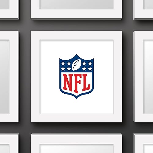 Vista 7 de Trends International Gallery Pops NFL Logo - Shield Canvas Wall Art, Unframed Version, 12" x 12" Gallery Pops Canvas Wall Art