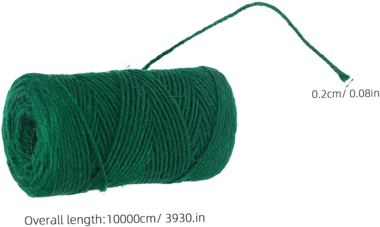 Heavy Duty Twine String Jute Rope Garden Twine Jute Cord for Jewelry Making