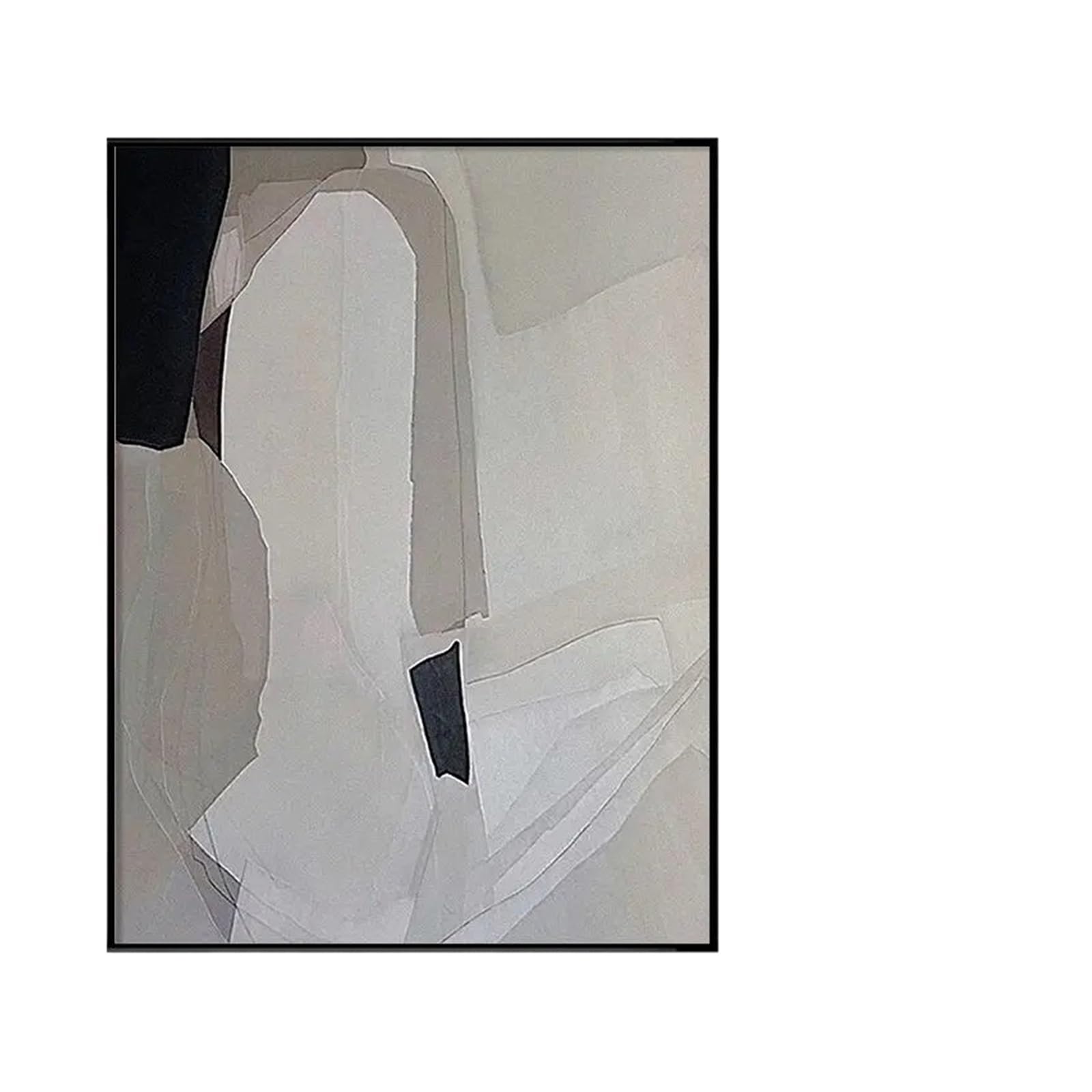 Cache-compteur électrique relevable 40x60cm avec cadre alu noir