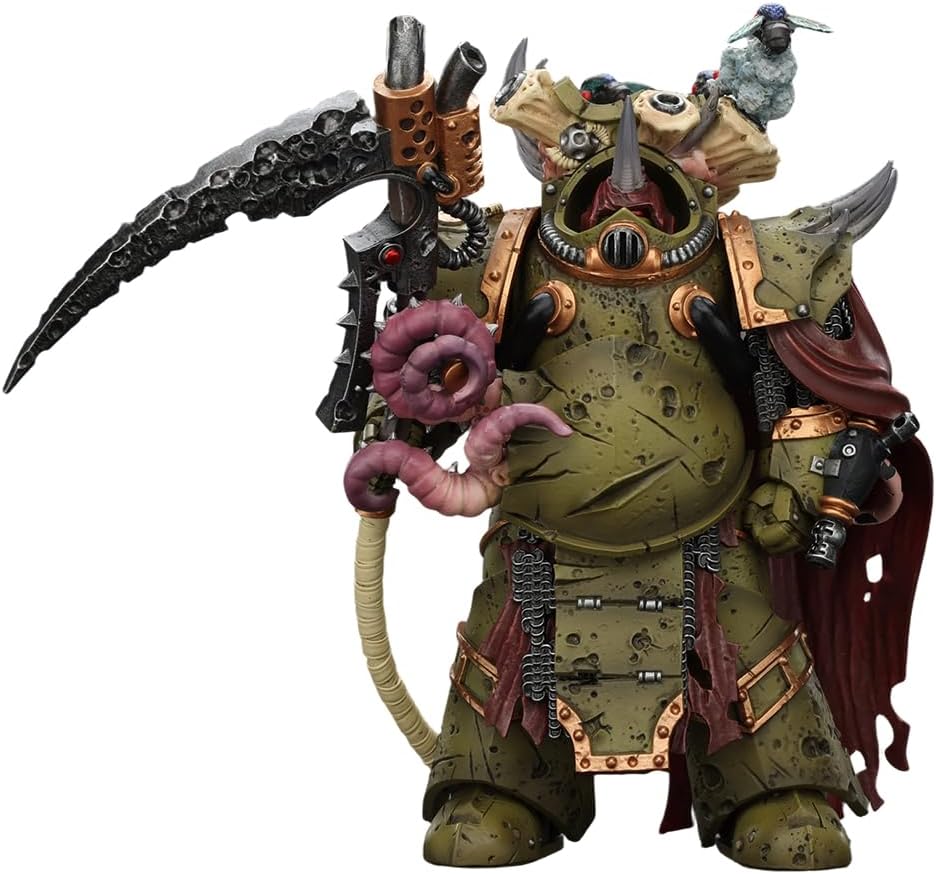 JOYTOY Action Figures Warhammer 40K 5.5inch Death Guard Deathshroud Terminators 1/18 Movable Model Collectible Figurine Ages 15+ (Terminator 2)