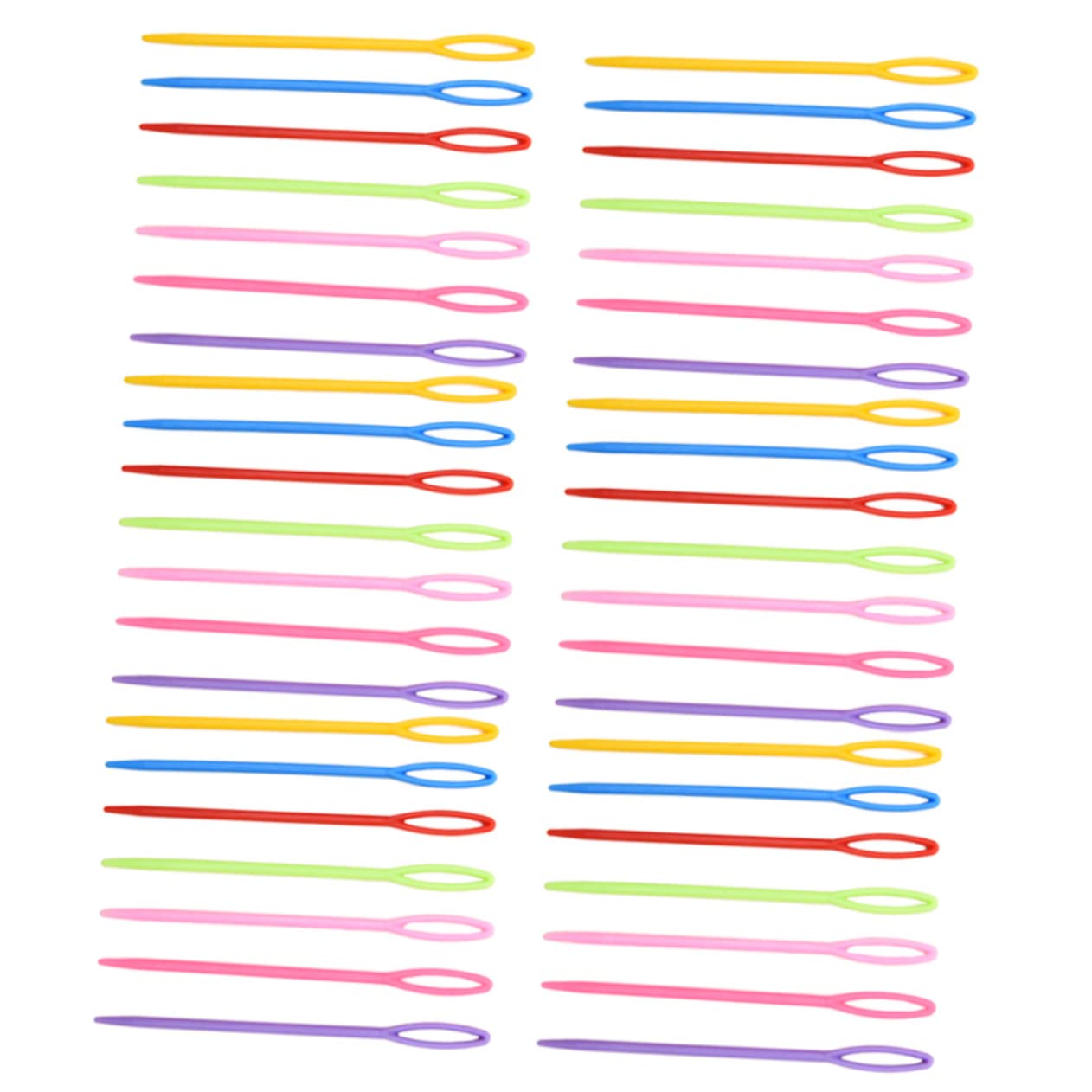 HAPINARY 1000pcs Plastic Needles for Yarn Ideal for Sweater Knitting Craft Projects and Scarves