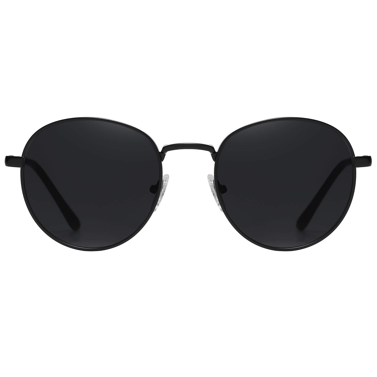 H HELMUT JUST Gafas De Sol Para Mujer y Hombre Redondas Retro Espejo Lent Anteojos HJ1301