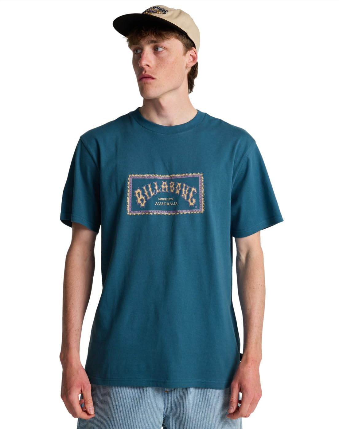 BILLABONG Arch Frame - Short Sleeve T-Shirt - Men - Blue