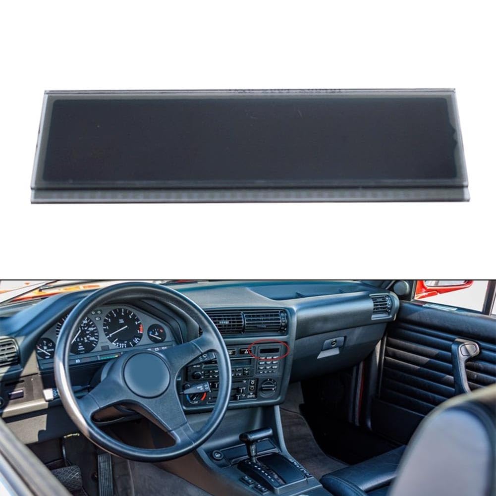 Pantalla de repuesto OBC para BMW E30 E28 panel central de 13 botones