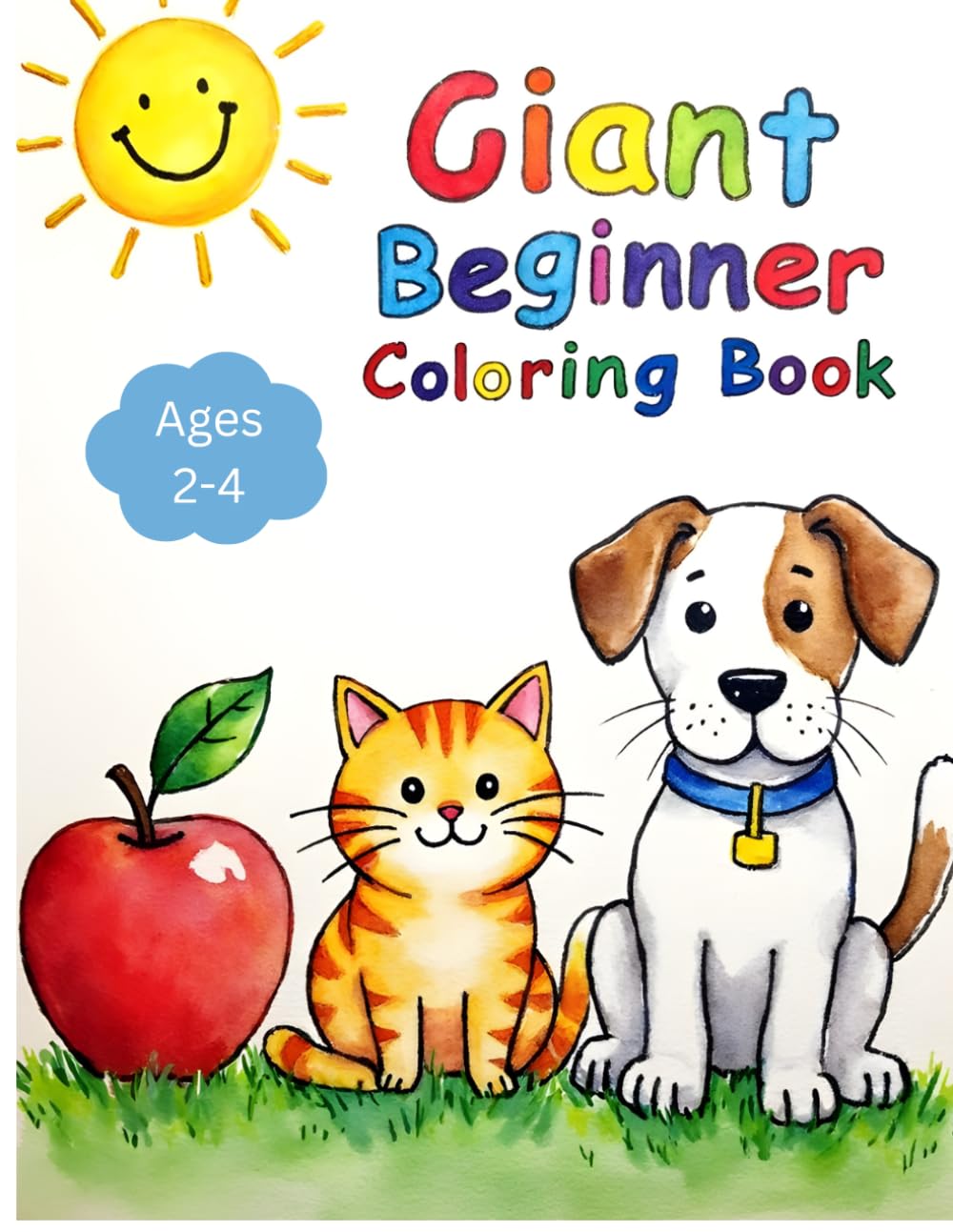 Giant Beginner Coloring Book