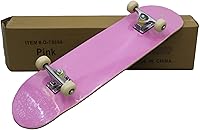 Vista 2 de Sports Complete - Patineta de tamaño completo de arce estándar (rosa)