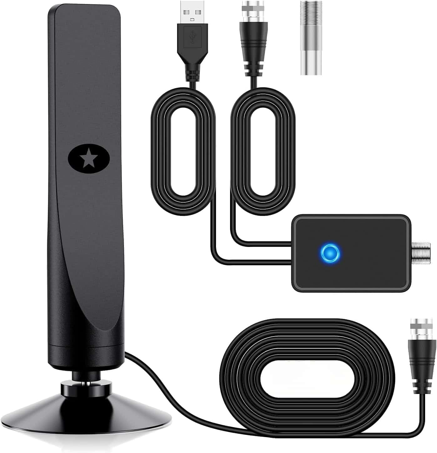 Amazon | 室内アンテナ テレビアンテナ[2025アップグレード版·信号増強