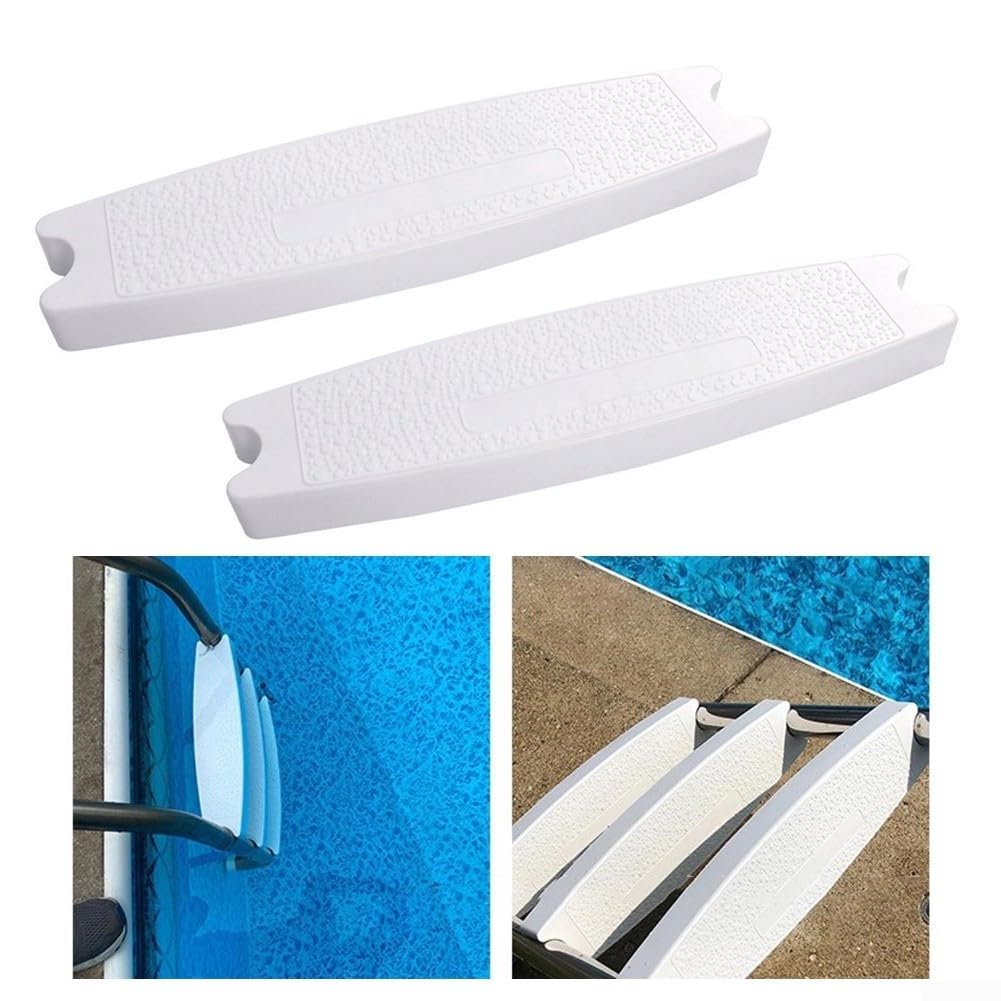 2 Gradini Piscina Antiscivolo per Tubi 4.2cm 2 Gradini Piscina