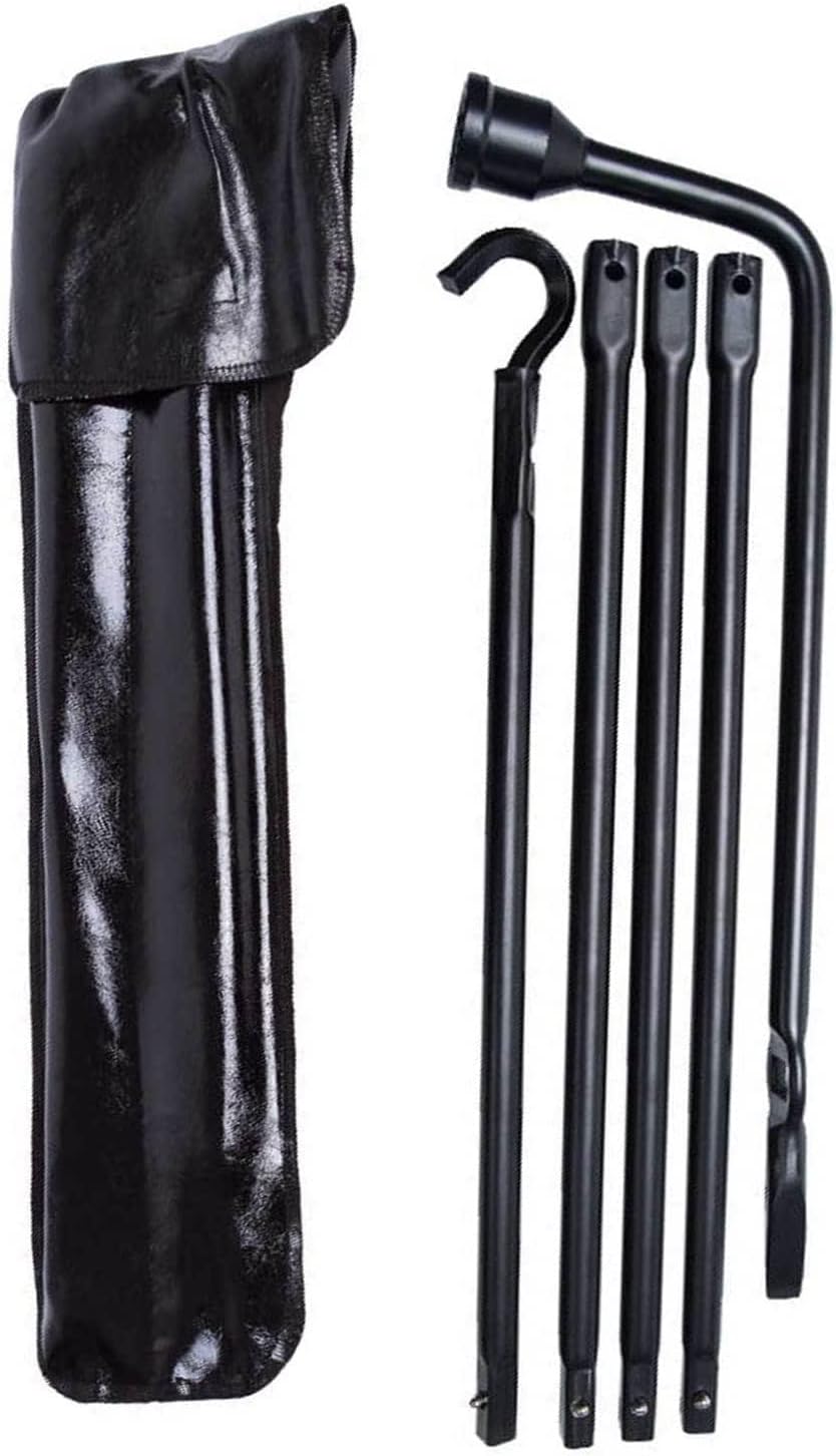 2 Ton Scissor Jack for 2002-2015 Dodge Ram 1500 with Spare Tire Tool Kit Lug Wrench Set Carbon Steel with Carry Bag, Lift Car from 90mm-360mm