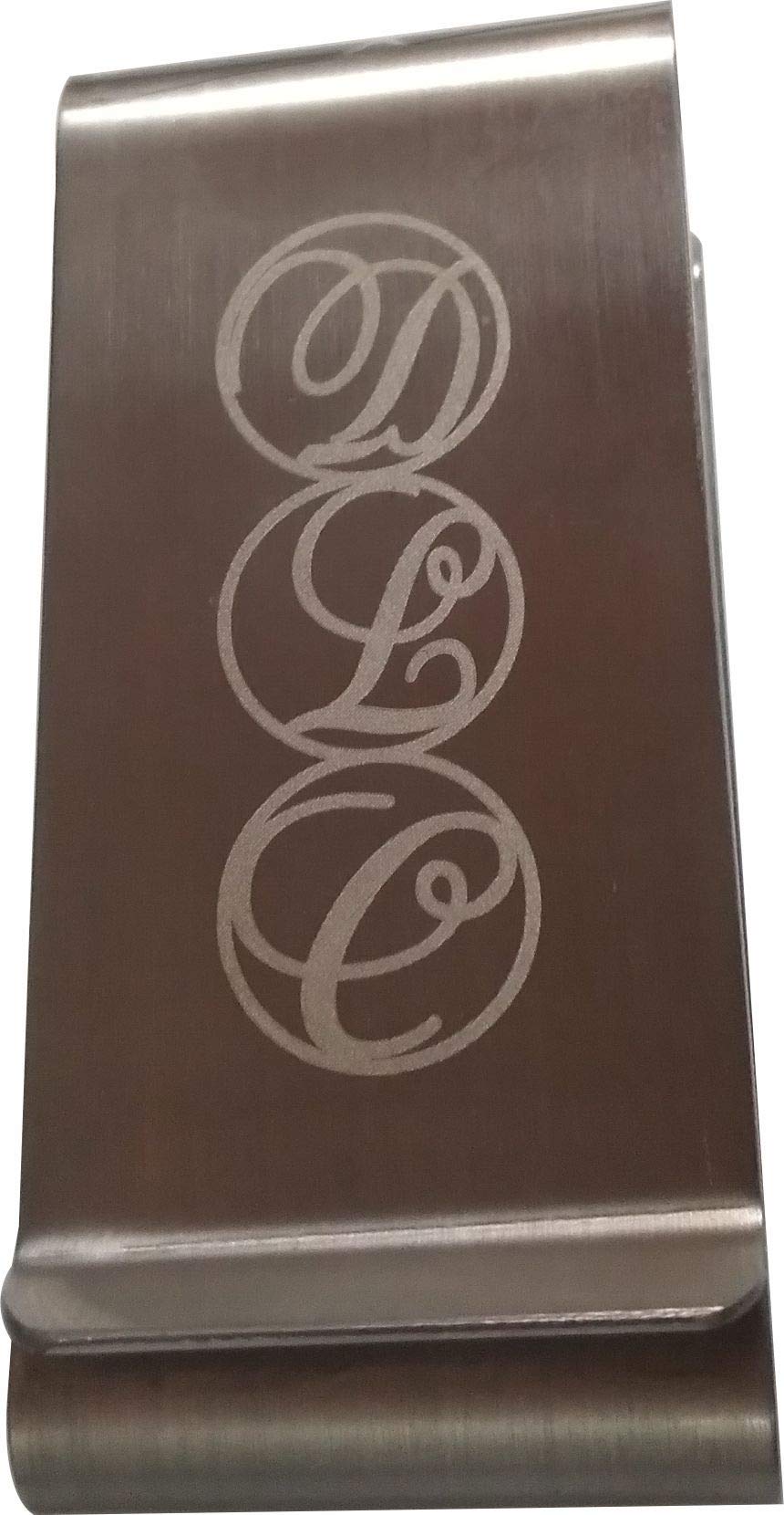 DLCCREATION Money Clips in Stainless Steel Customised Front Pocket Minimalist Slim Credit Card Holder, Small Cash Clip Size :3" x 1.25"(75mm x 30mm)-image-34