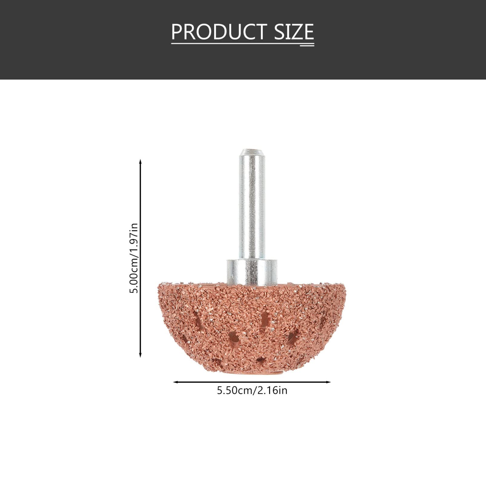 FUNOMOCYA Car Tire Buffing Wheel Kit with Linking Rod Tungsten Grinding Head for Tire Repair Durable Tire Repair Tools for Quick and Efficient Puncture Fixing