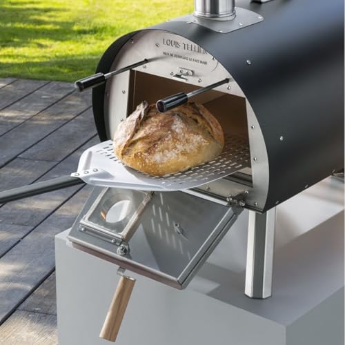 LOUIS TELLIER - MARCEL Wood Fired Outdoor Oven - Portable Oven for Camping, Picnics, and Backyard Cooking - Black - Image 6