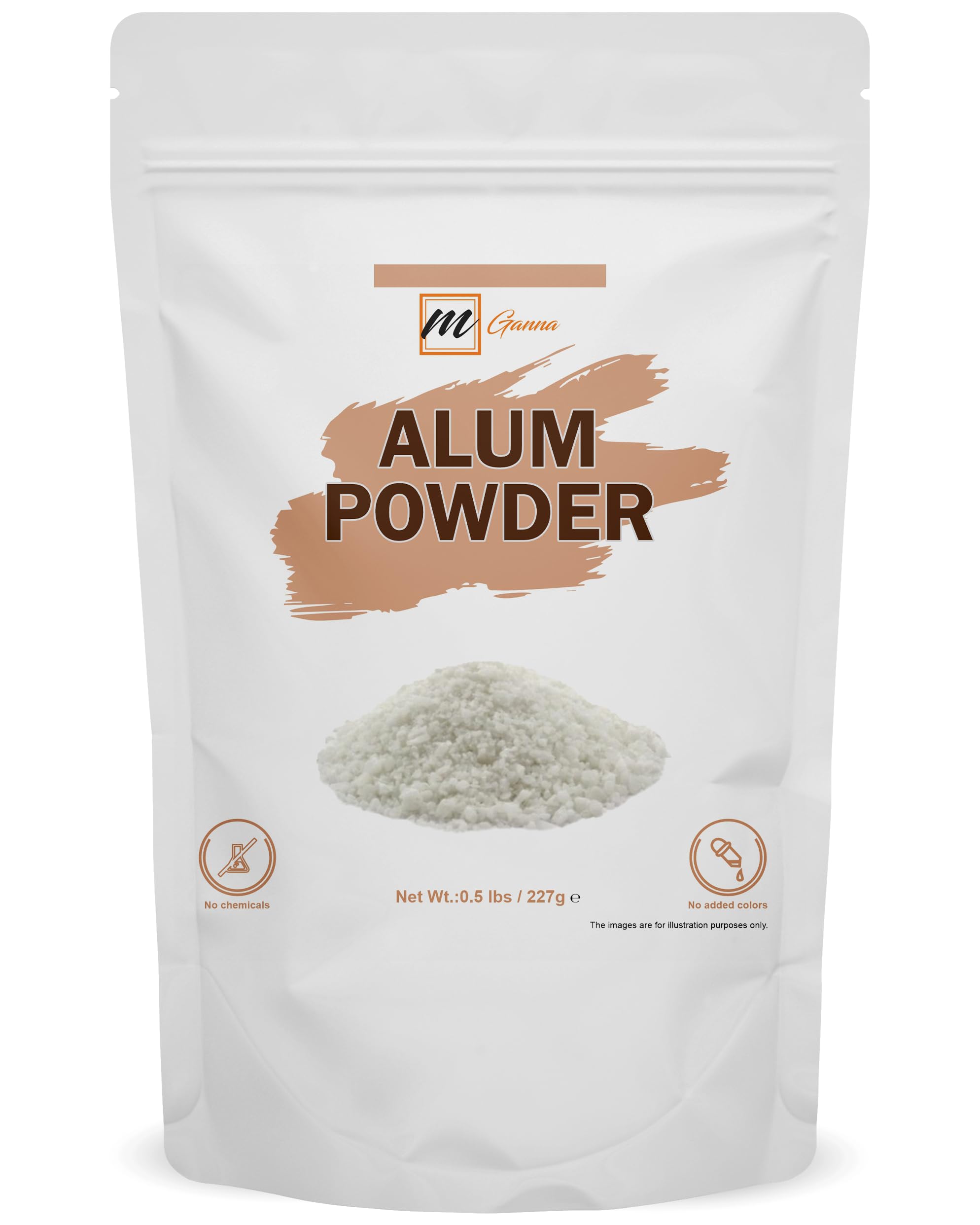 100% Natural Alum Powder for Skin and Health Care 100 GMS / 0.22 LBS