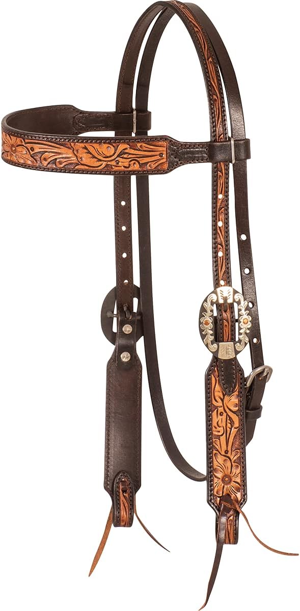 Cashel Browband Two-Tone Headstall