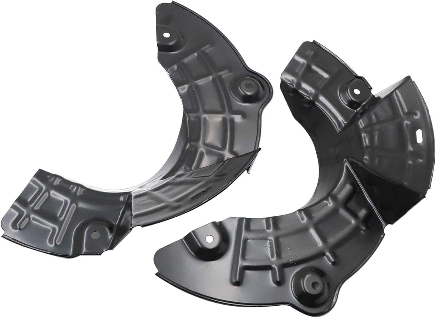GXARTS Front Left and Right Dust Shield Backing Plate XL3Z2K004AA XL3Z2K005AA Compatible with Ford F150 4WD 1997 1998 1999 2000 2001 2002 2003 2004