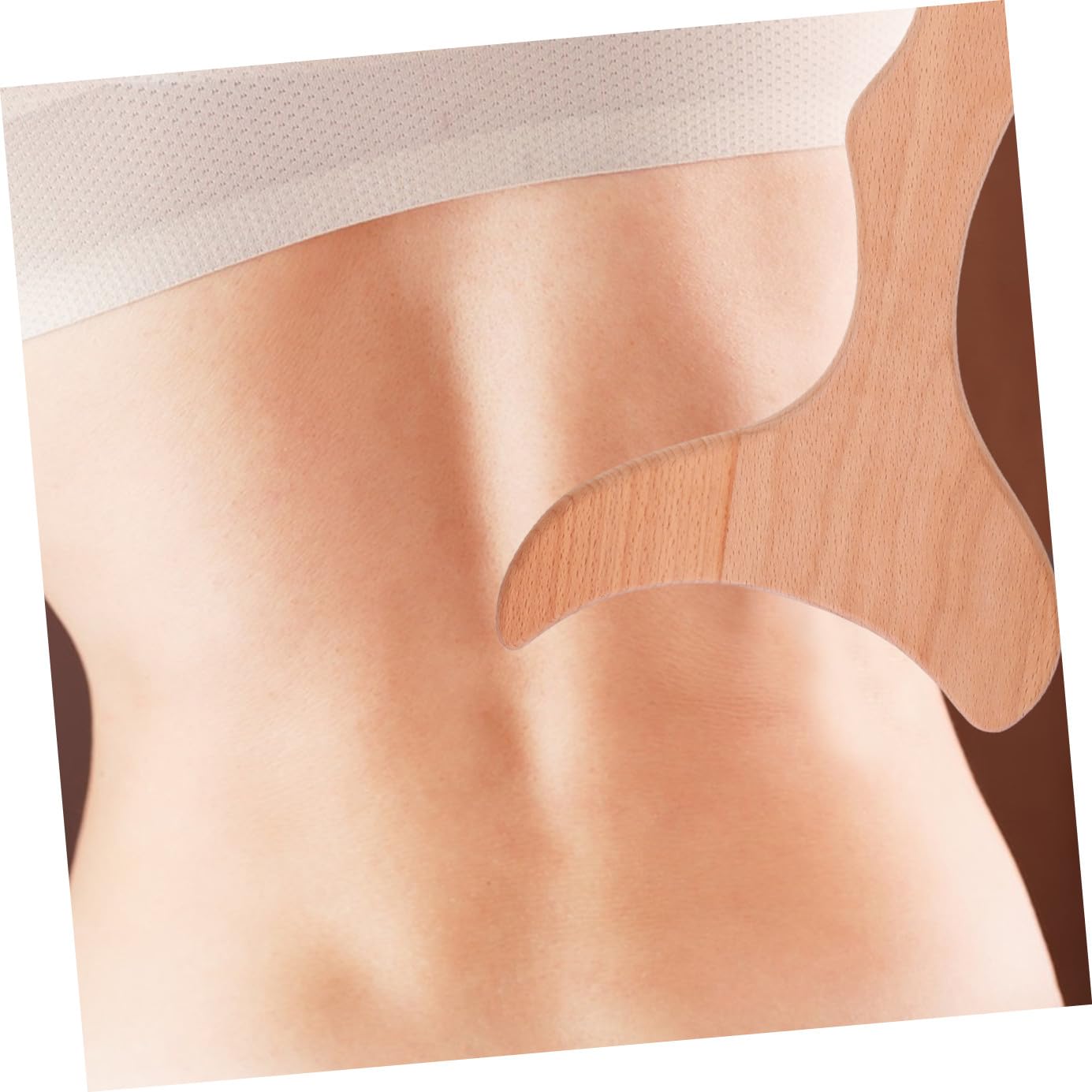 Kit Completo Maderoterapia para Relajar Músculos Corporal Tabla de Masaje Cuello y Rodillo Corporal de Madera Portátil y Uso Diario