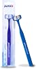 Paro 3 in 1 Superbrush, Soft toothbrush with Triple Head, Thorough Clean All Sides