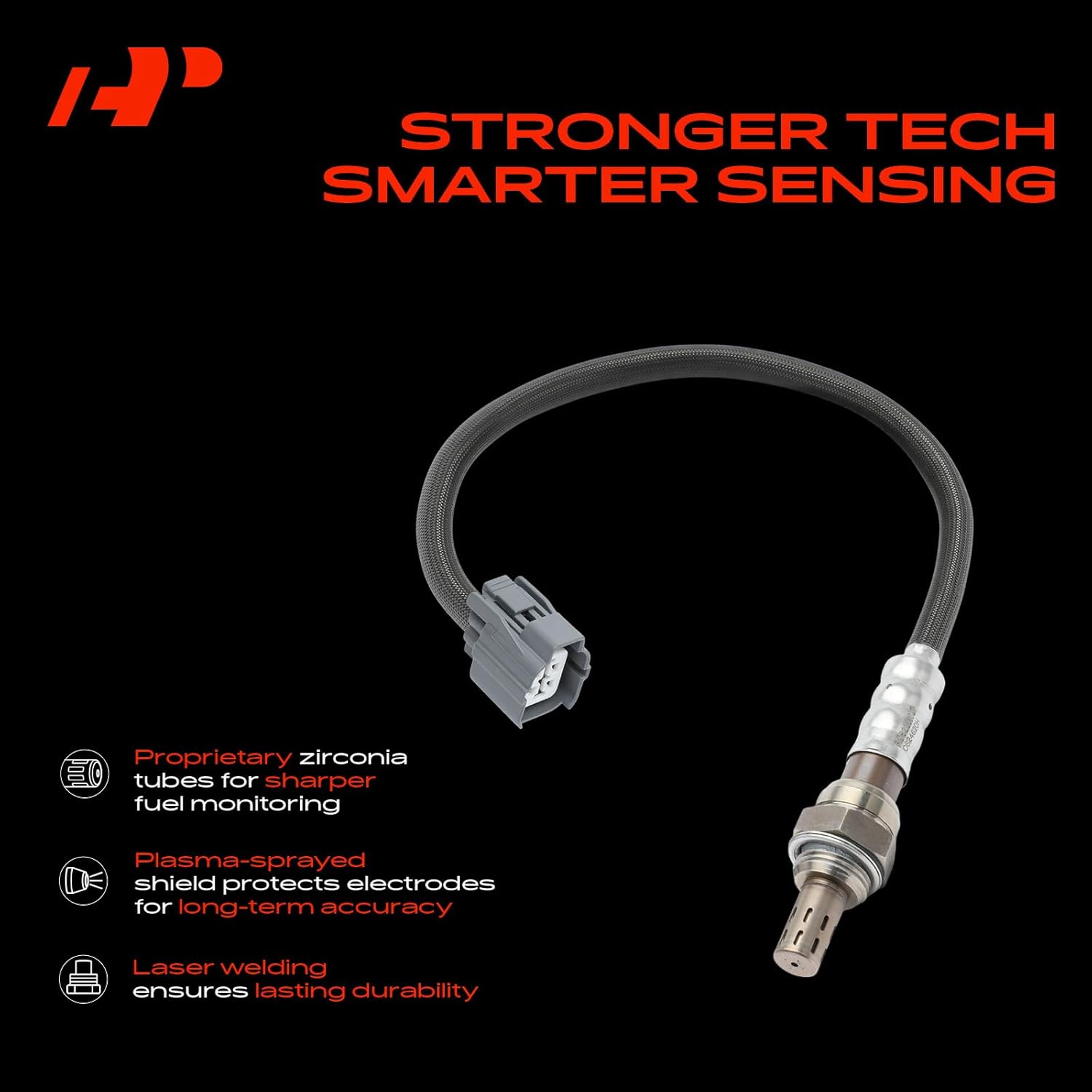 A-Premium O2 Oxygen Sensor Compatible with Honda Accord 1994-2002, Insight 2000-2001, Odyssey 1999-2001, Prelude 1994-1995, 2.2L 2.3L 3.5L, Replace# 36531PAAA01