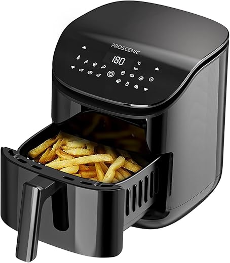 Proscenic T20 Friggitrice ad Aria, 3,5L Air Fryer Display Touch, Funzioni Preriscaldamento/Programmi/Senza...