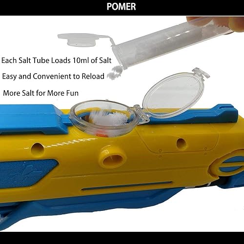 Miniatura 4 de POMER Pistola de sal para pistola de sal 2.03.0, funda de lona duradera con correas antideslizantes ajustables y tubos de sal extra