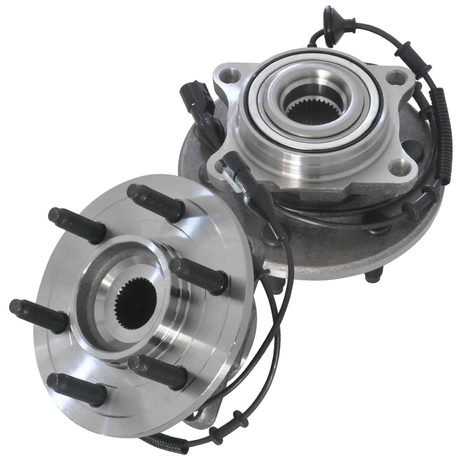 BRTEC 541001 Rear Wheel Hub and Bearing Assembly for Ford Expedition 2003-2006, for Lincoln Navigator 2003-2006 6 Lug W/ABS