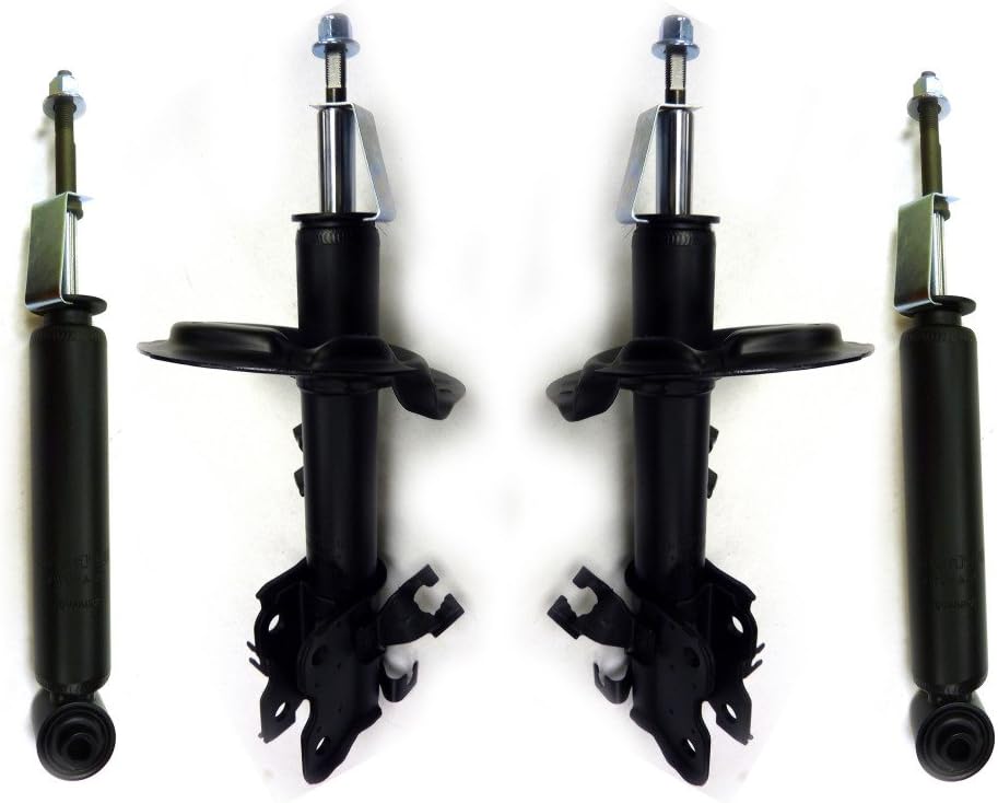 DTA 40112 Shocks Struts Full Set (Pack of 4 pcs) Compatible with 2004-2009 Nissan Quest Springs Not Included