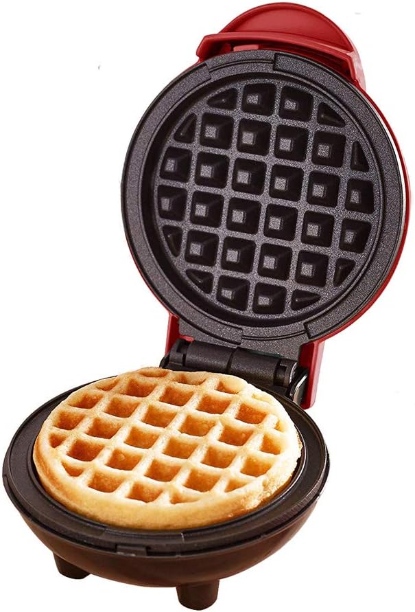 Candora Mini Waffle Maker Machine for Individual Waffles, Paninis, Hash