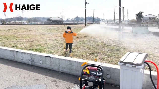 Amazon | HAIGE(ハイガー) エンジン噴霧器 小型動噴/動力噴霧器