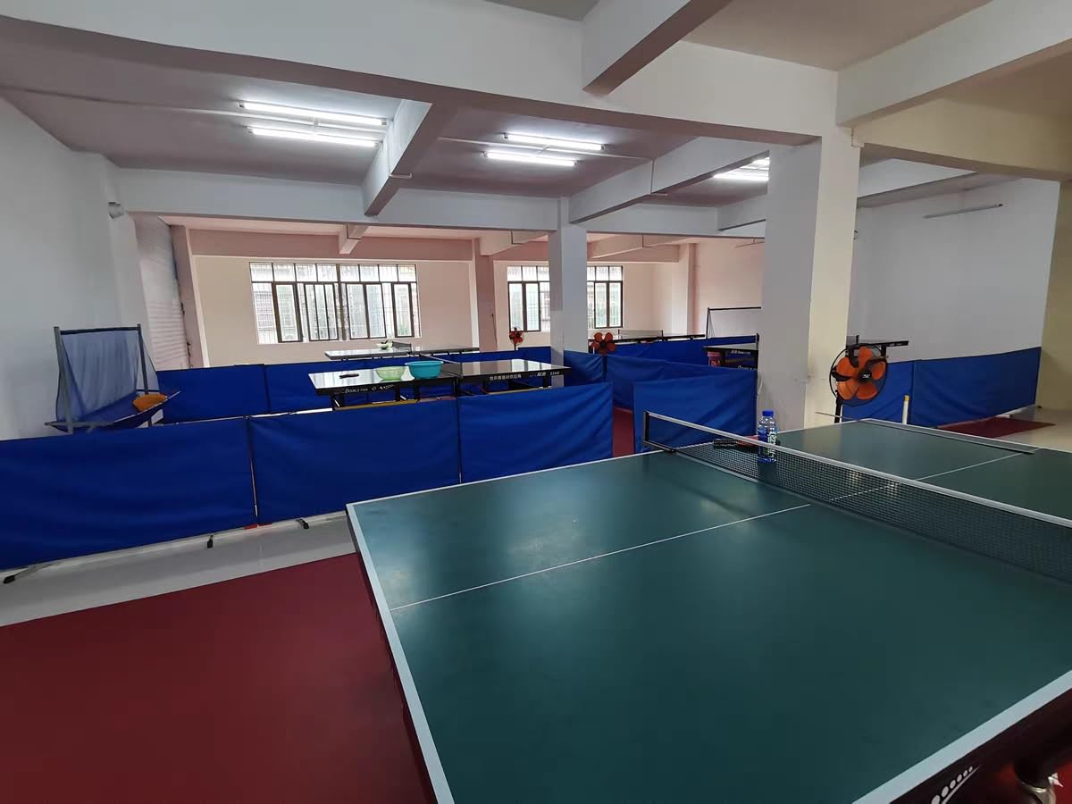 Ogrodzenie Do Ping-ponga Z Klipsami | System Barier Do Tenisa Stołowego | Siatka Otaczająca Kort Szkolny(10pc)