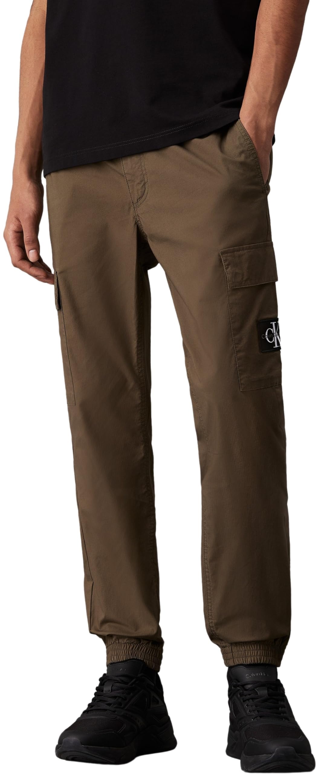 Calvin Klein Jeans Men's Skinny Cargo J30J326438, Grey (Tarmac), 32W