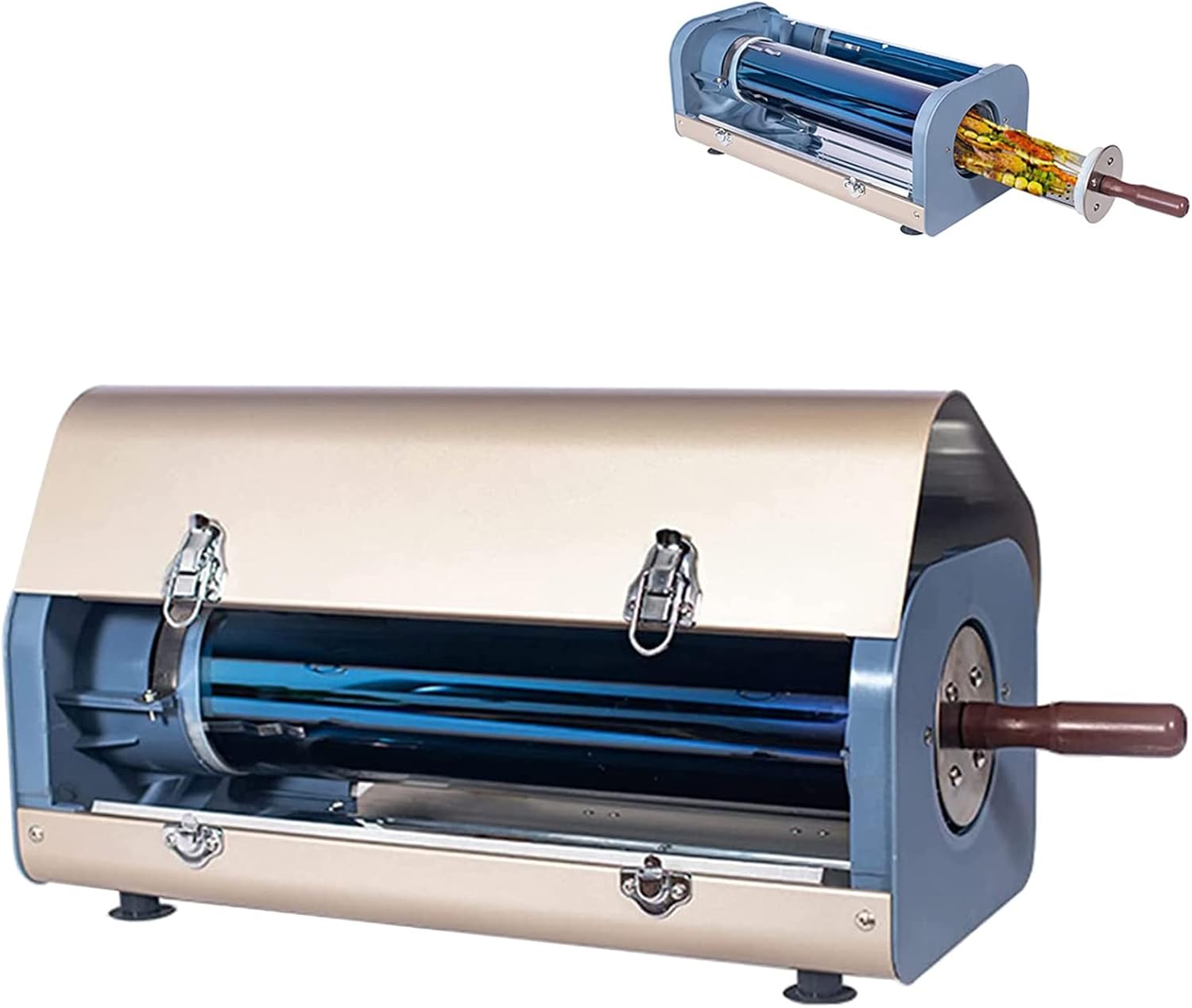 Solar Cooker Outdoor Oven Camping Stove, Portable Smokeless Vacuum Oven Grill Outdoor Barbecue Solar Stove, Maximum Temperature of 550°F (288°C), for 2-3 People