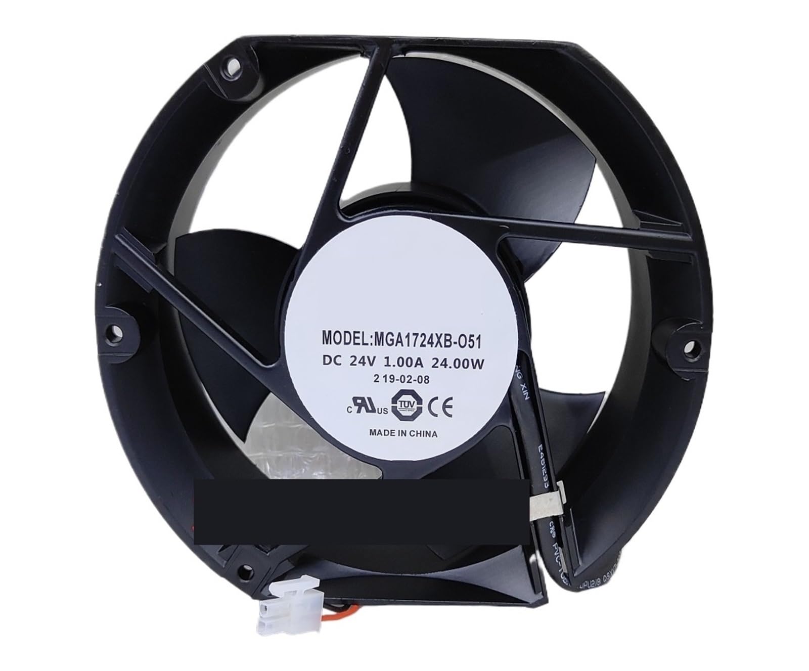 PEQYUACTE MGA1724XB-O51 DC 24V 1A 172x150x51mm 2-Wire Cooling Fan