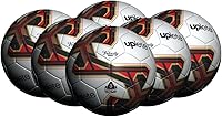 Vista 7 de Soccer Balls for Kids and Adults - 6-Pack with Sizes 3, 4, 5 - Includes Ball Pump and Carry Bag Talla 5 – 6