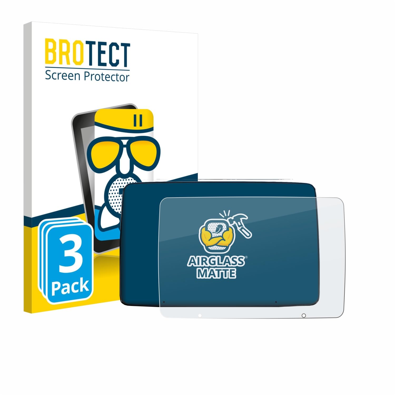 BROTECT 3 Stück Schutzglas für Leapmotor T03 2025 | Entspiegelnder Displayschutz Made in Germany, Schutzfolie Matt Anti-Reflex Kratzfest 9H Anti-Fingerprint Einfache Montage