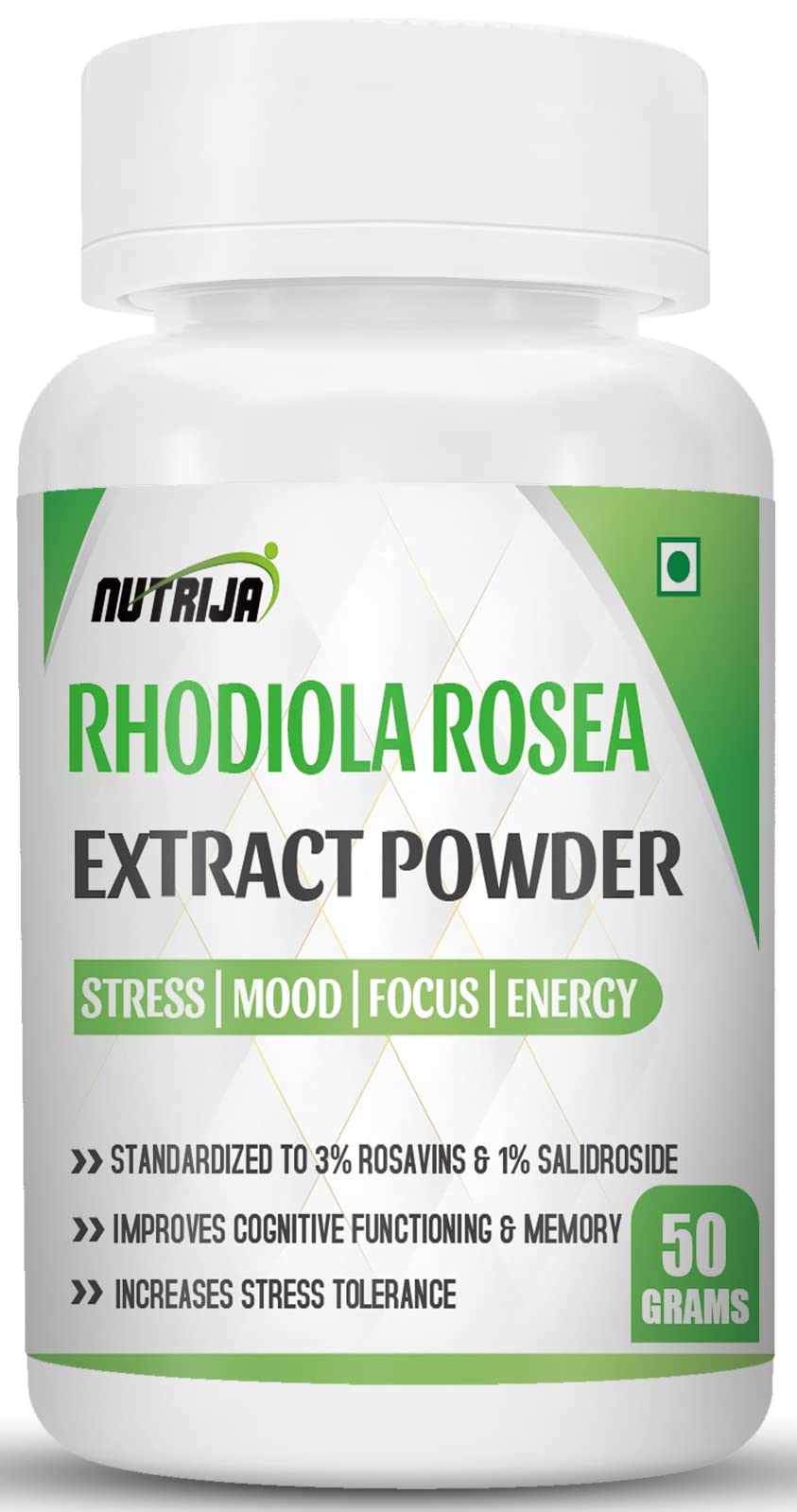 NutriJa Rhodiola Rosea Root Extract Powder | Standardized to 3% (50 Grams) (B0BMQD4ZSB) Amazon Price History, Amazon Price Tracker