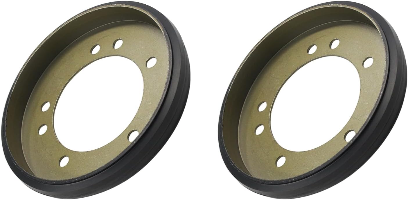 2PCS 04743700 7600135YP Friction Wheel Drive Disc 240-394 Compatible with Ariens MTD Troy-Bilt Snowblowers & mowers Replace 09475300 00170800 00300300 04743700 7057423 5-3103 1720859 (OD 6" ID 5-1/8")