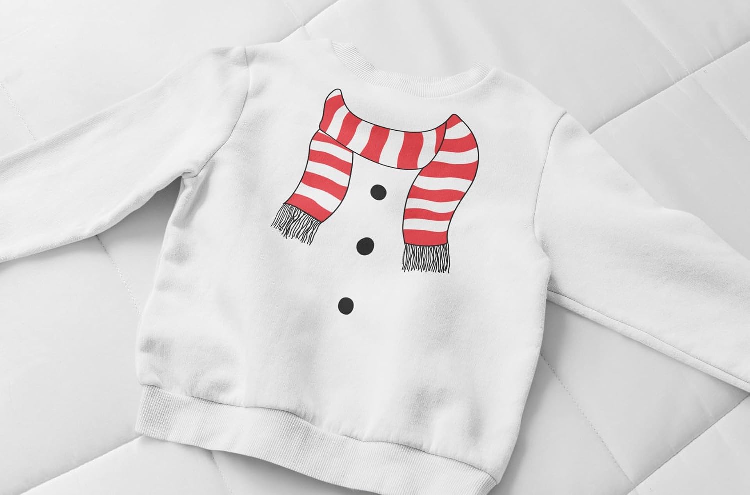 Halloween Snowman Suit Costume Youth Sweatshirt