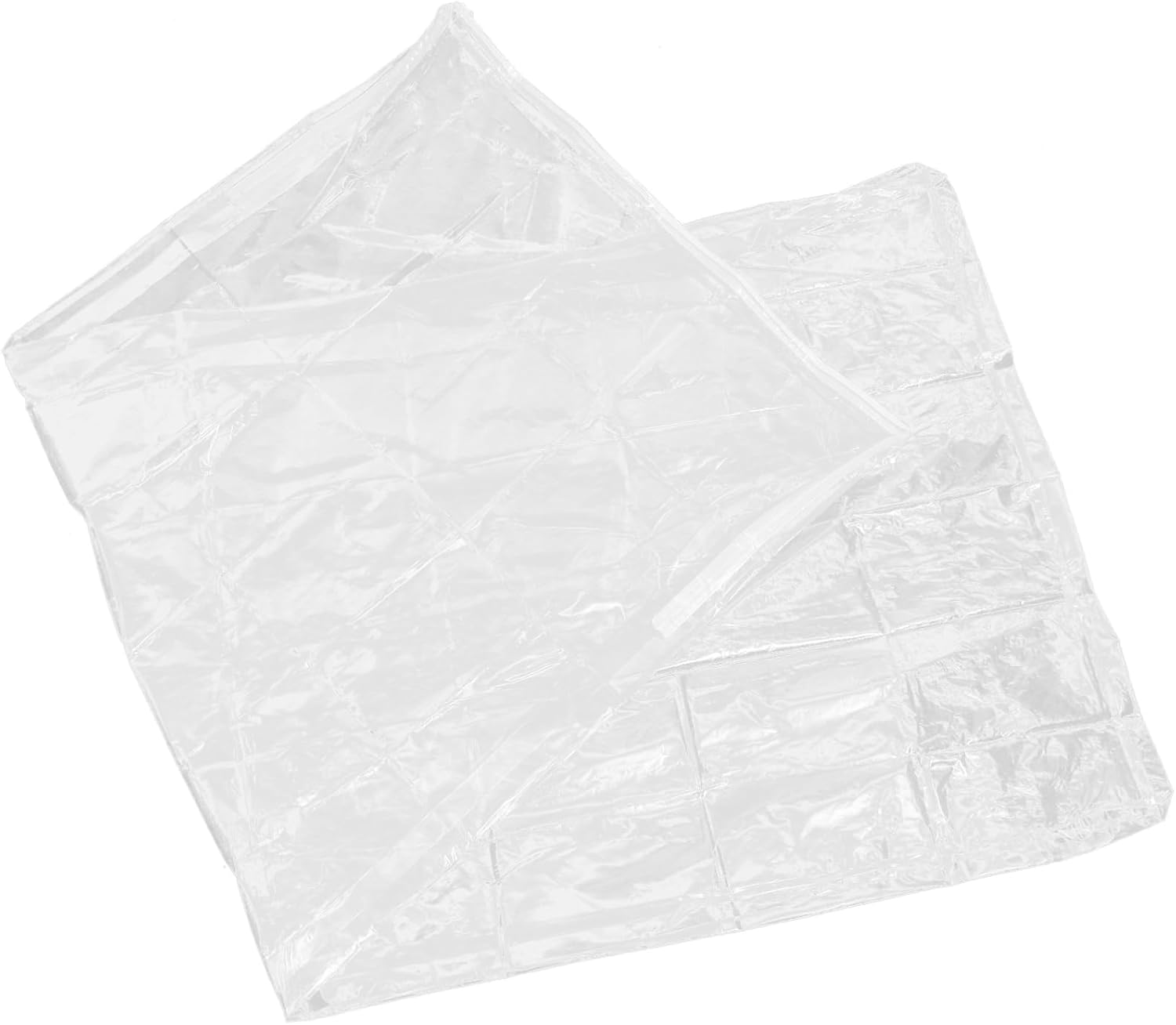 GLEAVI Transparent Zipper Mattress Cover Mattress Protector Bed Storage Bag for Dust Protection for Home Hotel Use