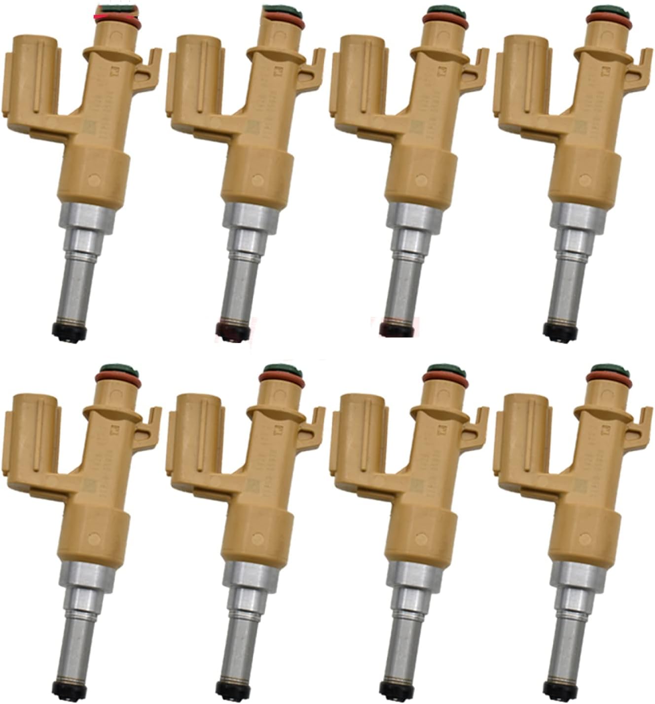 for Toyota Sequoia/Tundra/Lexus LX570 GX460, 8X Fuel Injector Nozzle OEM 23250 0S020 232500S020 23209 39165
