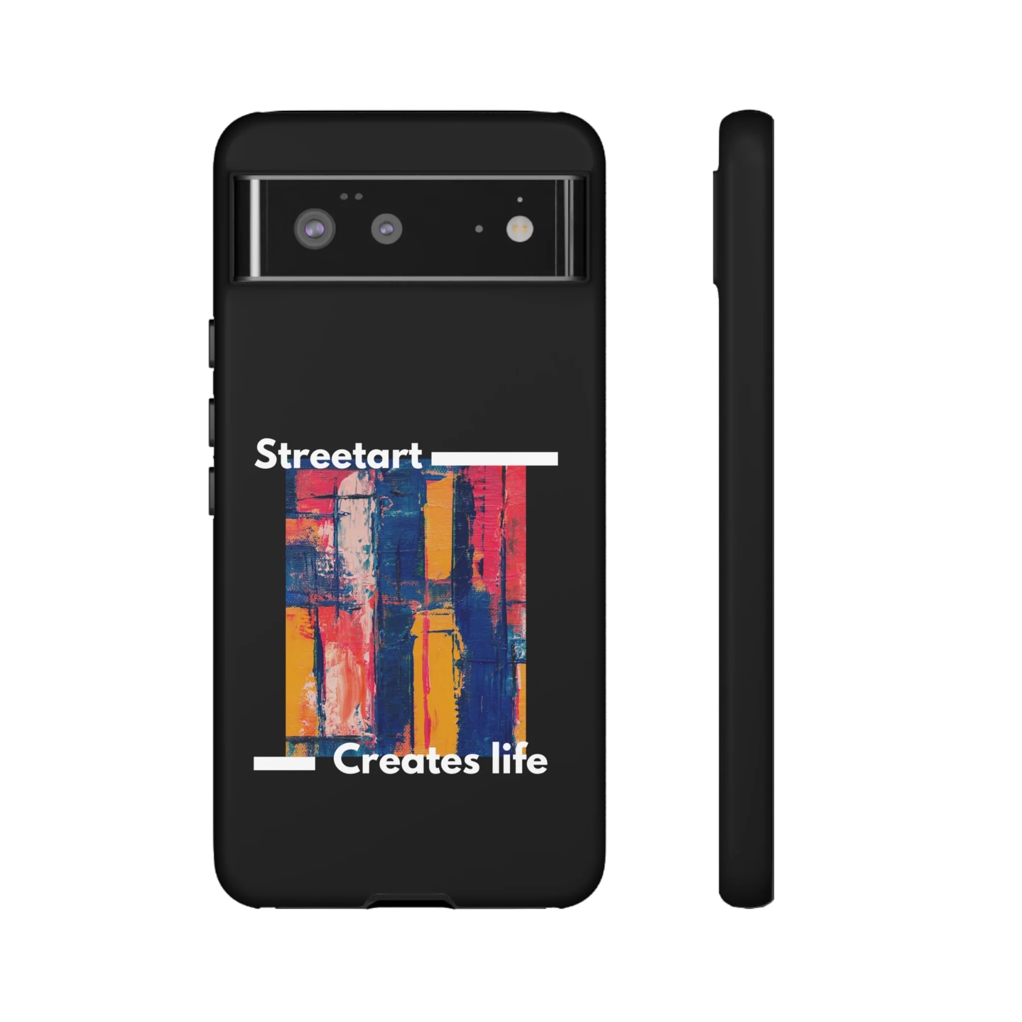 Coque Street Art Matte Google Pixel 6 antichoc de protection rigide urbaine - 8