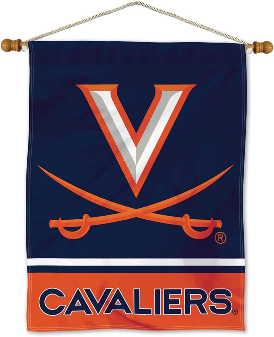 Virginia Cavaliers Banner with Hanging Pole