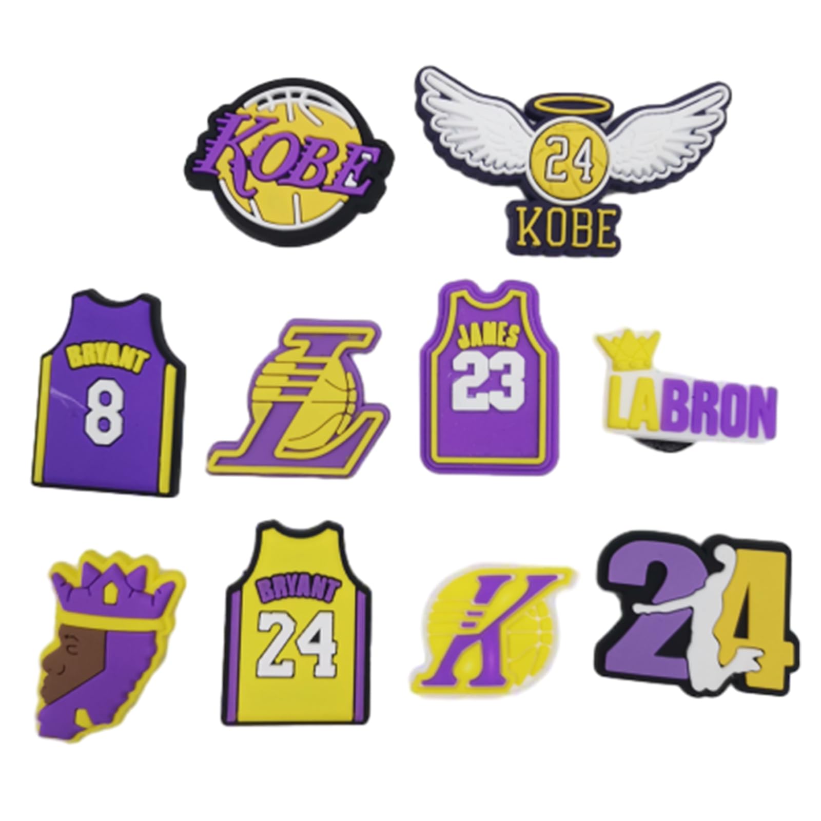 Shoe Charms Crocs,20 Piezas PVC Adornos de Zapatos,DIY Cartoon Baloncesto Decoración de Zapatos Caricatura Accesorios para Bricolaje Decoraciones Zueco Sandalias Pulseras Niños Adultos,Basketball