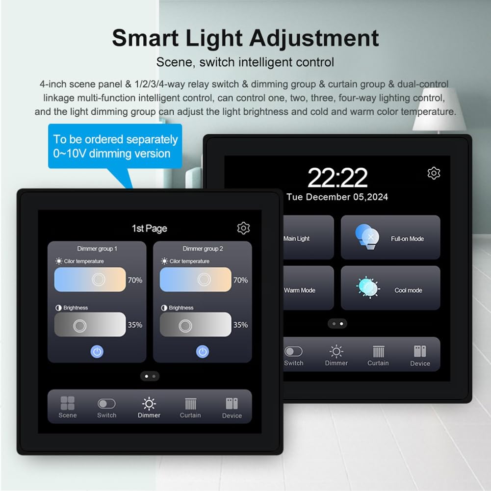 Tuya T3e Pro Control Panel Control Panel dotykowy Zigbee Inteligentny Home Wall Push Light Switch Czarny