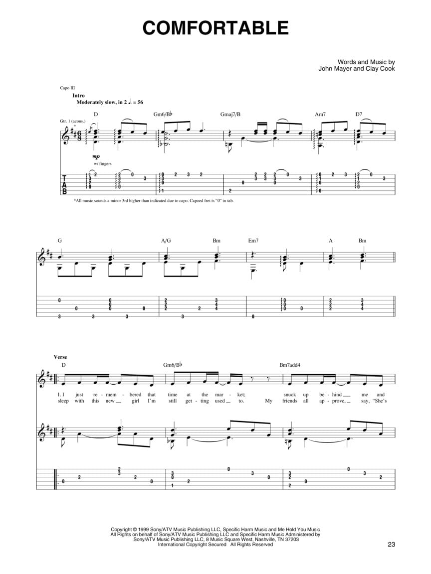 John Mayer Anthology for Easy Guitar - Volume 1 (Ez Guitar With Riffs and Tab)