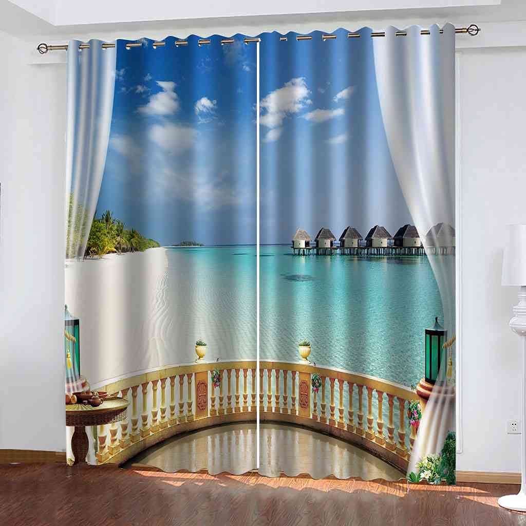 Rideaux à Oeillets Anti-Chaleur et Occultant pour Chambre et Salon
