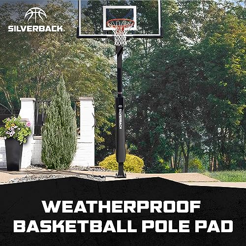 Silverback Weatherproof Basketball Pole Pad for Player Protection and Safety - Thumbnail 2
