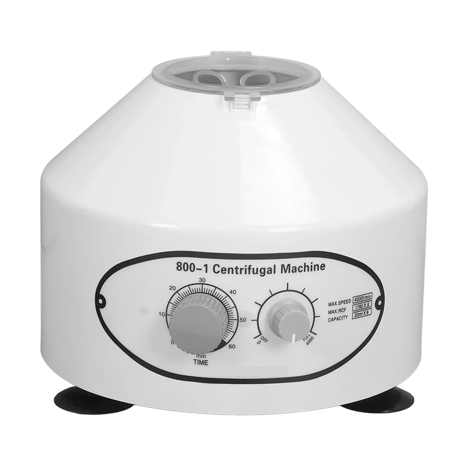 Centrífuga de sobremesa de laboratorio de 4000 RPM, con temporizador y control de velocidad, 12 ml x 6 tubos Ampliamente utilizado