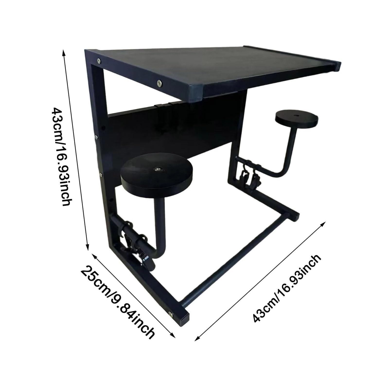 Base antiscivolo Espositore Mensola In Legno E Struttura Metallica Scaffale Per Casa Garage Decorazione Caschi Moto Espositore In Legno E Metallo
