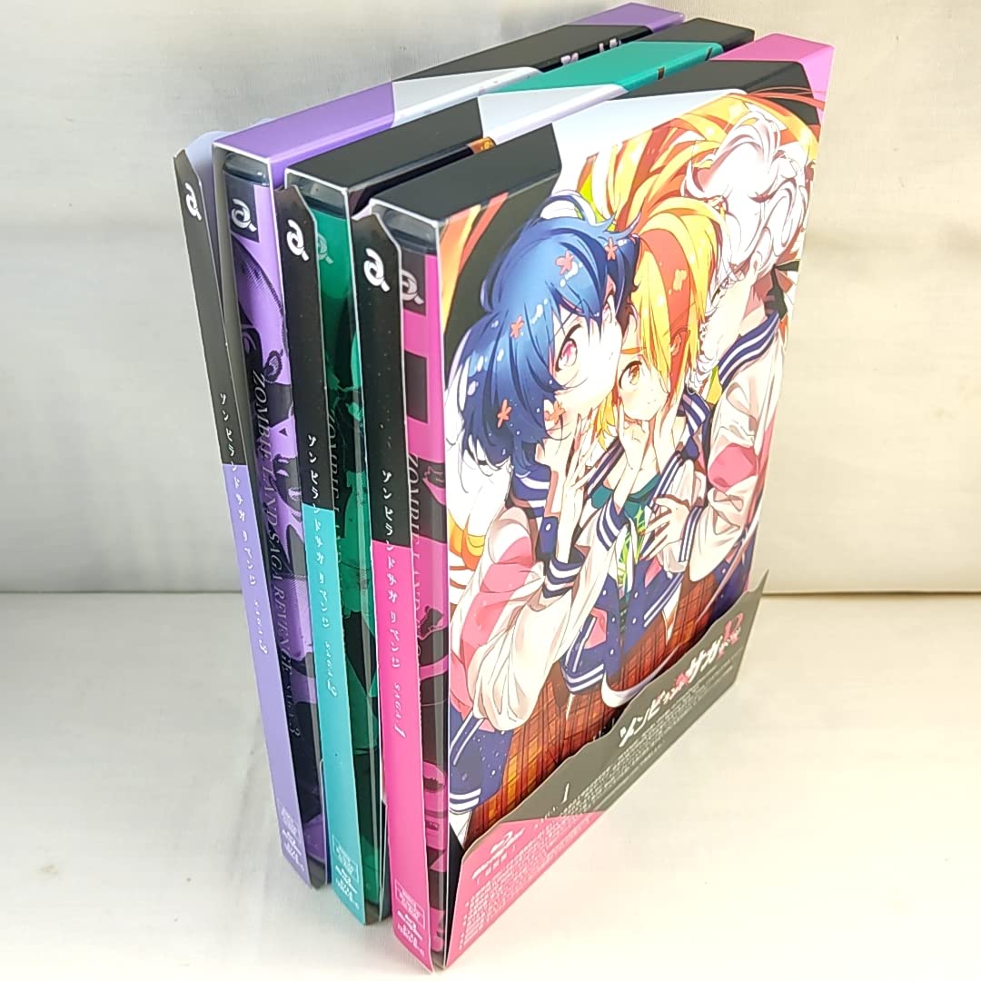 Amazon.co.jp: ゾンビランドサガ リベンジ SAGA. 2期 全3巻Blu-ray 