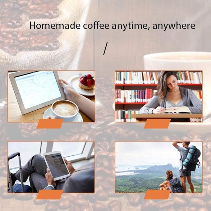 Cafetera de Goteo Semi Automática 400 ml, 650W, Acero Inoxidable Cepillado miniatura 6